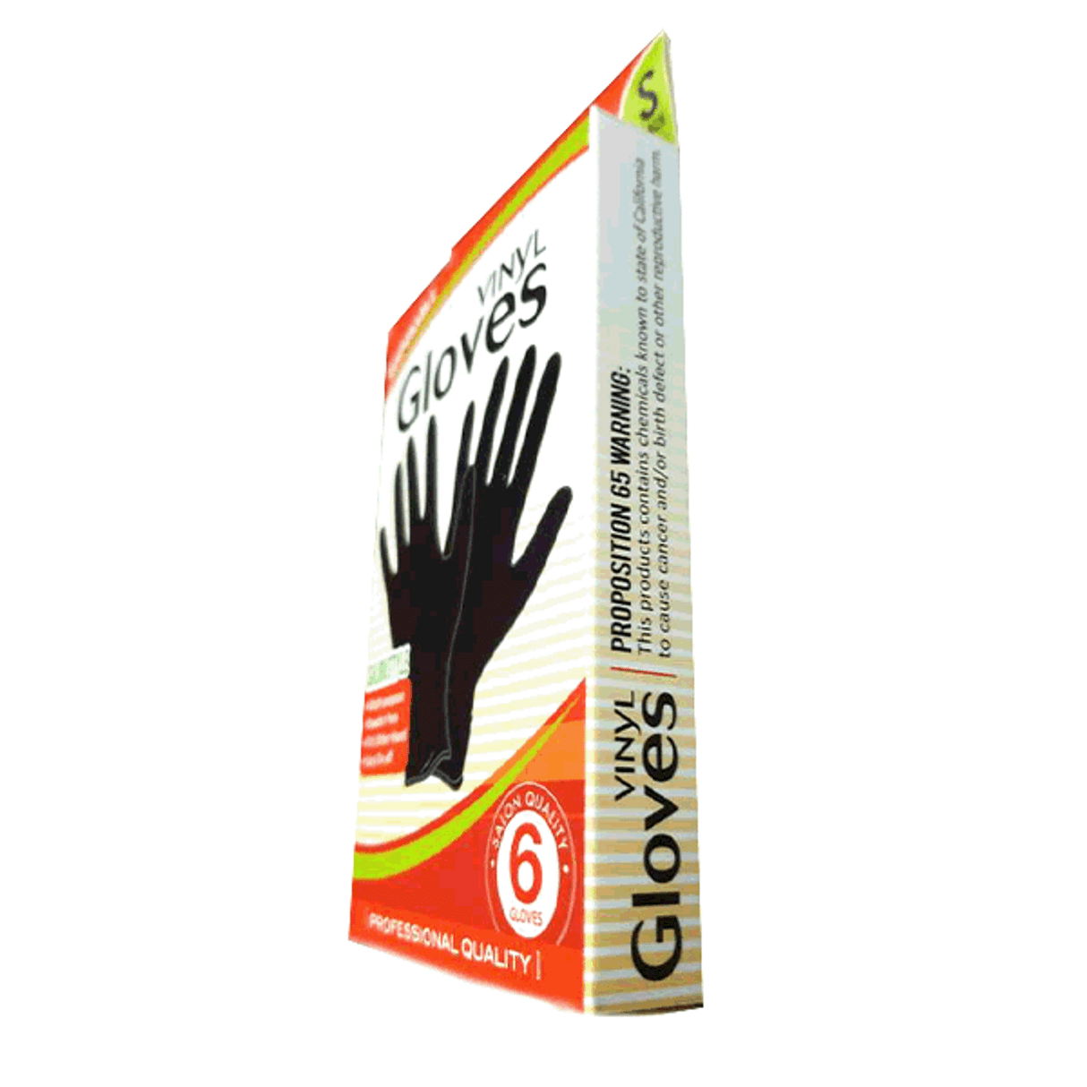 Magic Collection® Disposable Vinyl Gloves (All Sizes) 6 Count