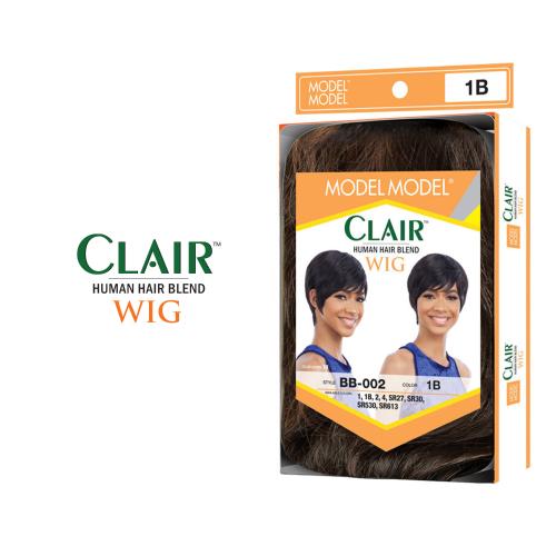 Model Model® CLAIR® Human Hair Blend Wig BB-002