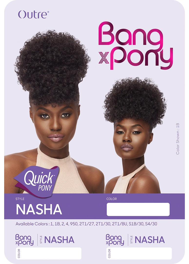 Outre® Bang & Pony™ QUICK PONY - Nasha