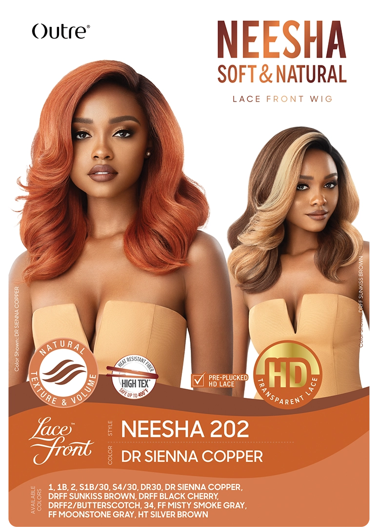 Outre® NEESHA Soft & Natural™ Lace Front Wig - Neesha 202