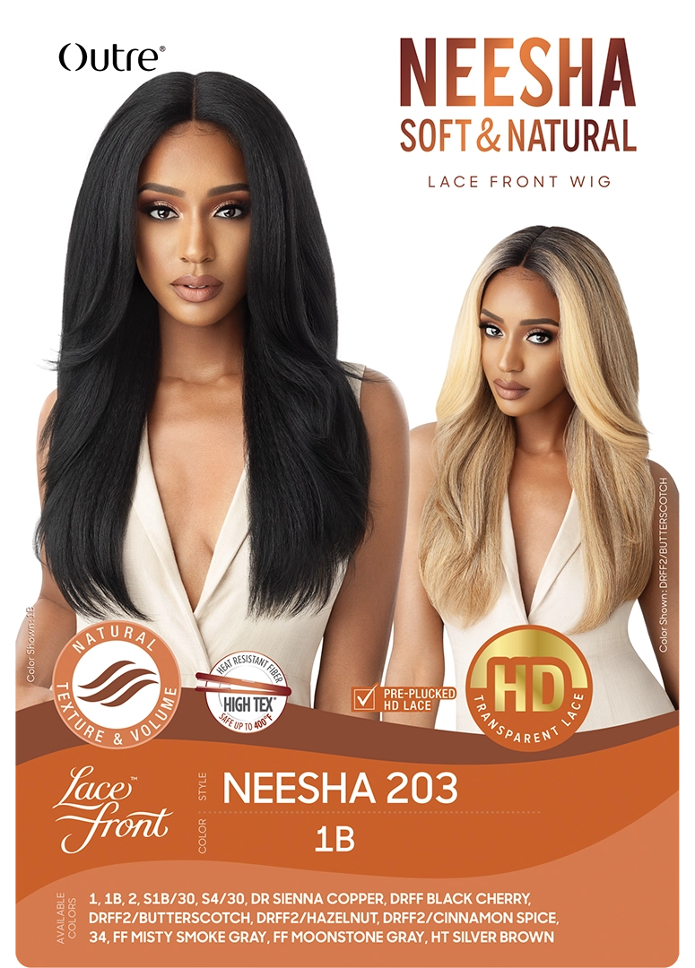 Outre® NEESHA Soft & Natural™ Lace Front Wig - Neesha 203