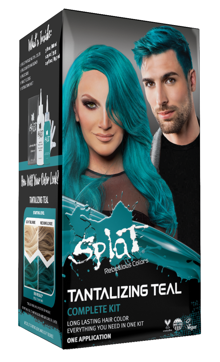 Splat® Original Complete Kit with Bleach and Semi-Permanent Hair Color
