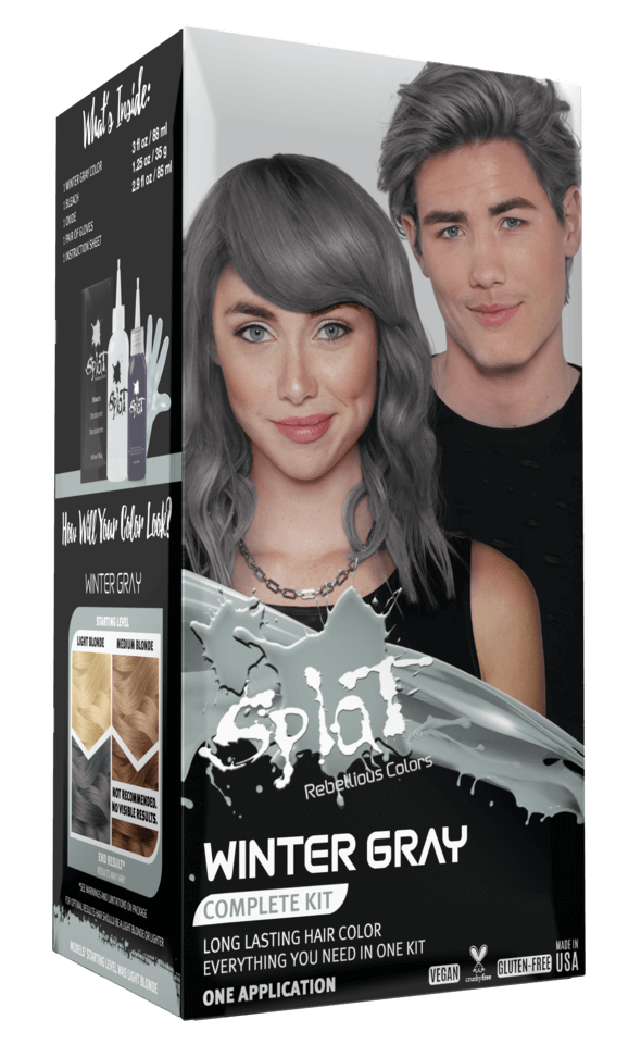 Splat® Original Complete Kit with Bleach and Semi-Permanent Hair Color