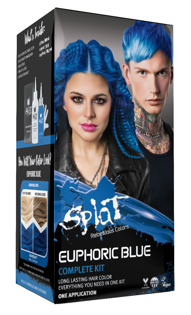 Splat® Original Complete Kit with Bleach and Semi-Permanent Hair Color