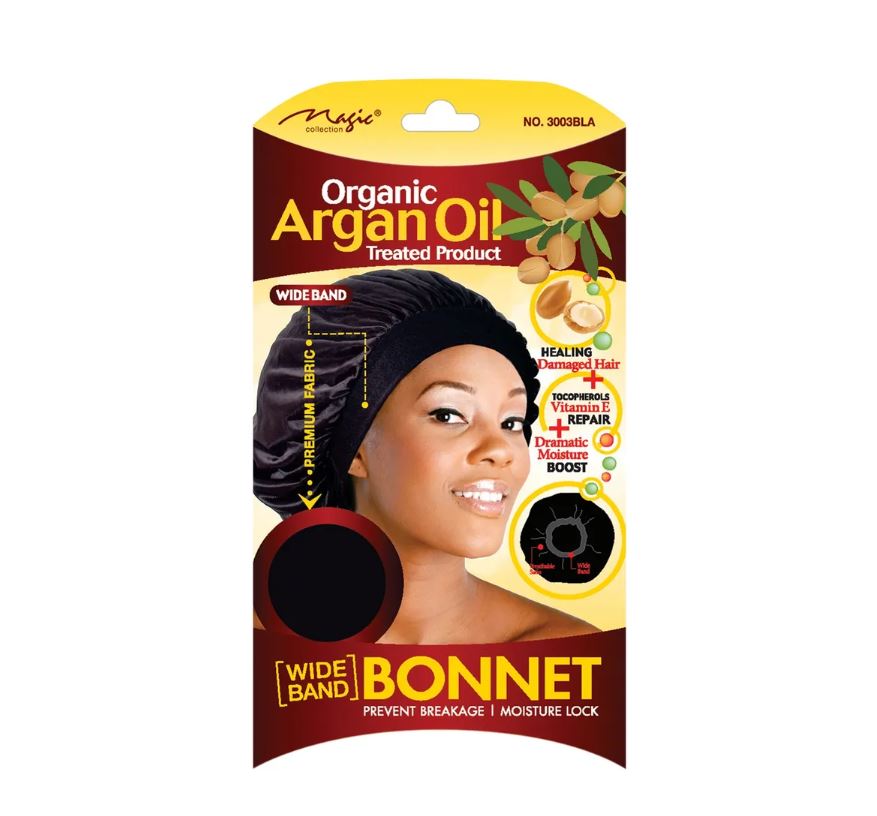 Magic Collection® Organic Argan Oil Wide Band Bonnet
