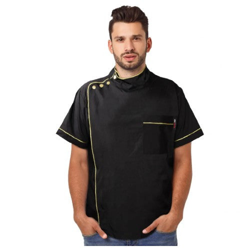 Black Ice® Professional Chic Black Barber Jacket