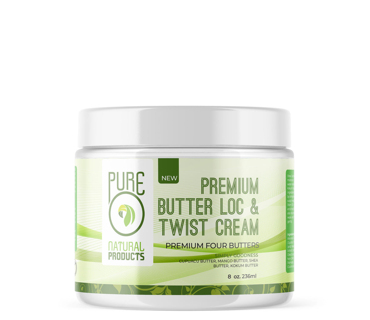 Pure-O-Natures™ Loc & Twist Cream (Premium Four Butters) NEW!