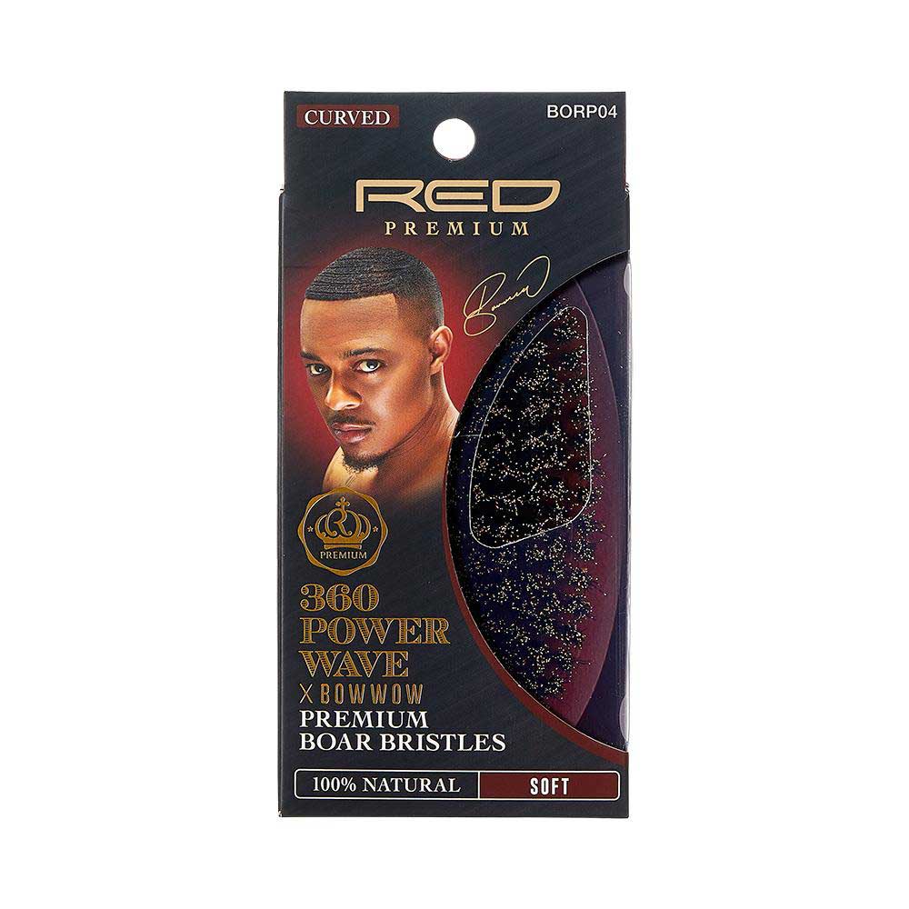 Red by KISS® Bow Wow X 360 Power Wave - Soft Boar Brush