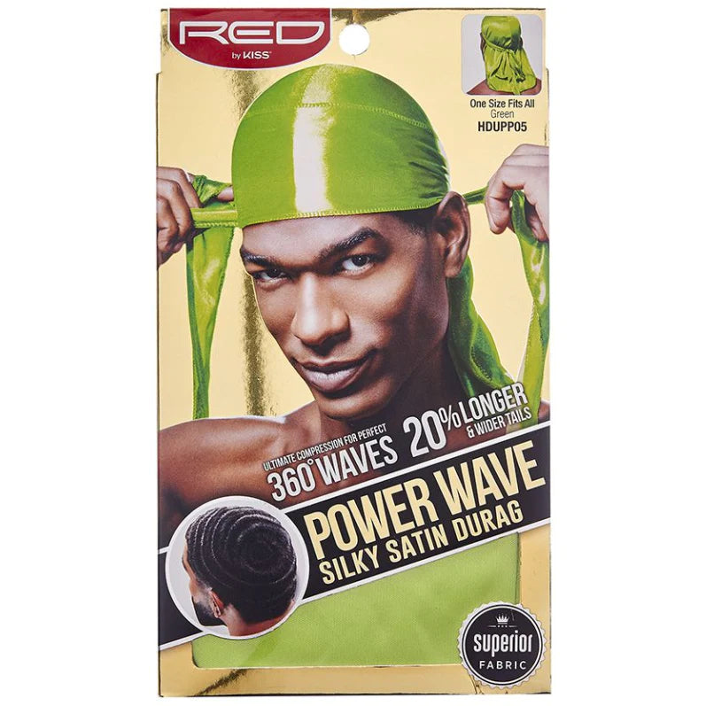 Red by KISS® Power Wave Silky Satin Durag