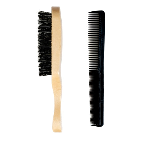 Diane® Reinforced Boar Club Hard Brush w/ FREE COMB