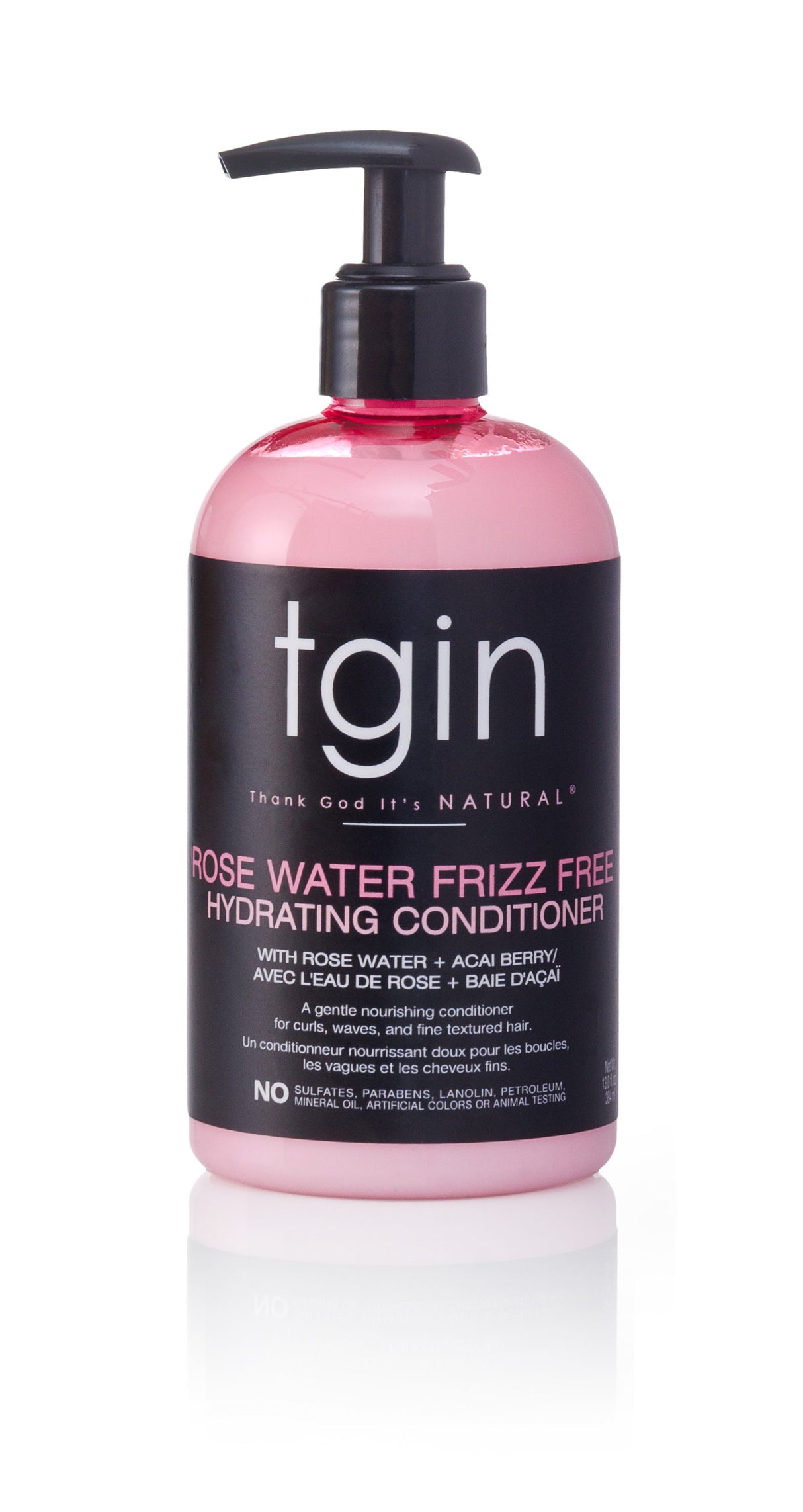 tgin® Rose Water Frizz Free Hydrating Conditioner-13oz