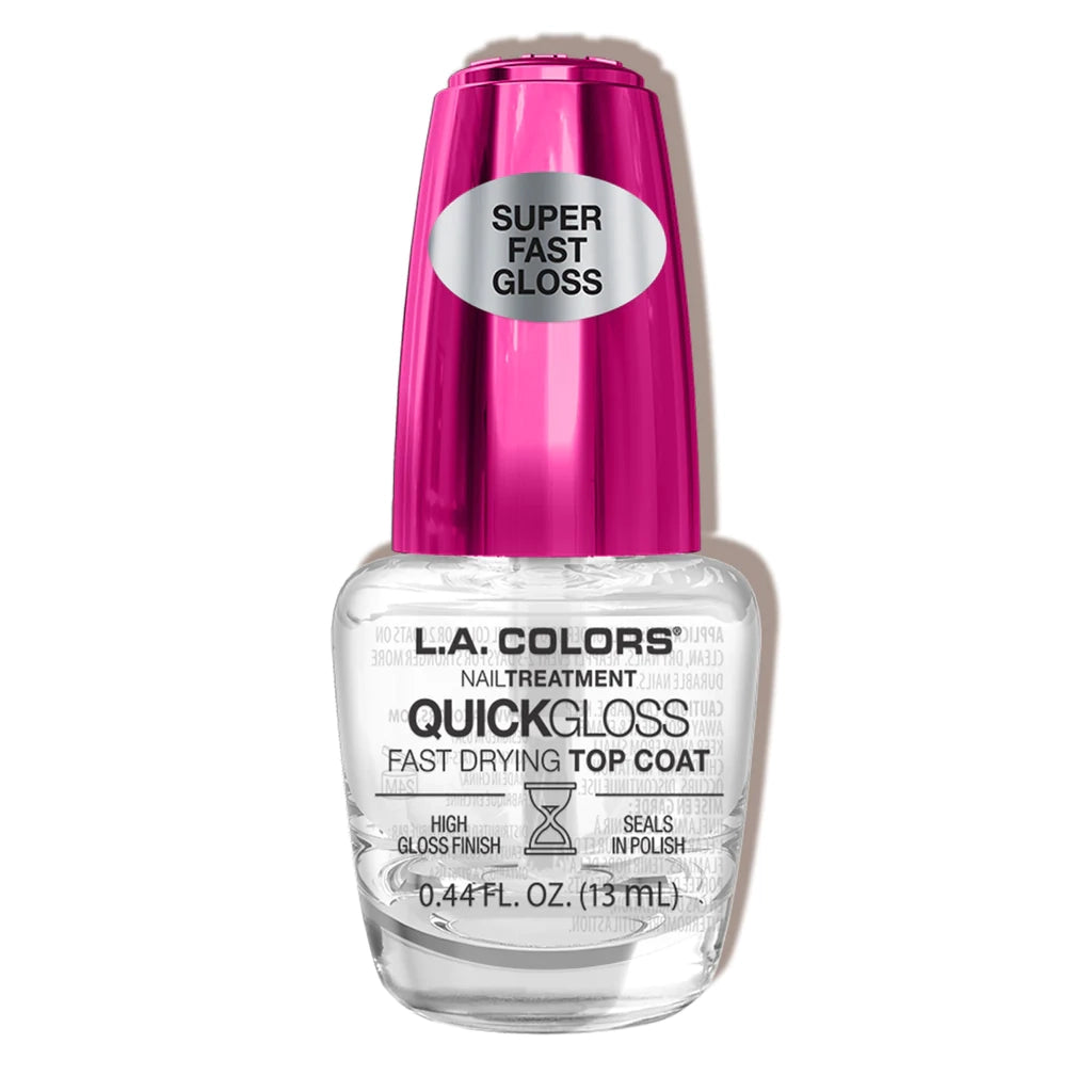 L.A. Colors® Salon Fabulous Nail Treatments - Quick Gloss Fast Drying Top Coat