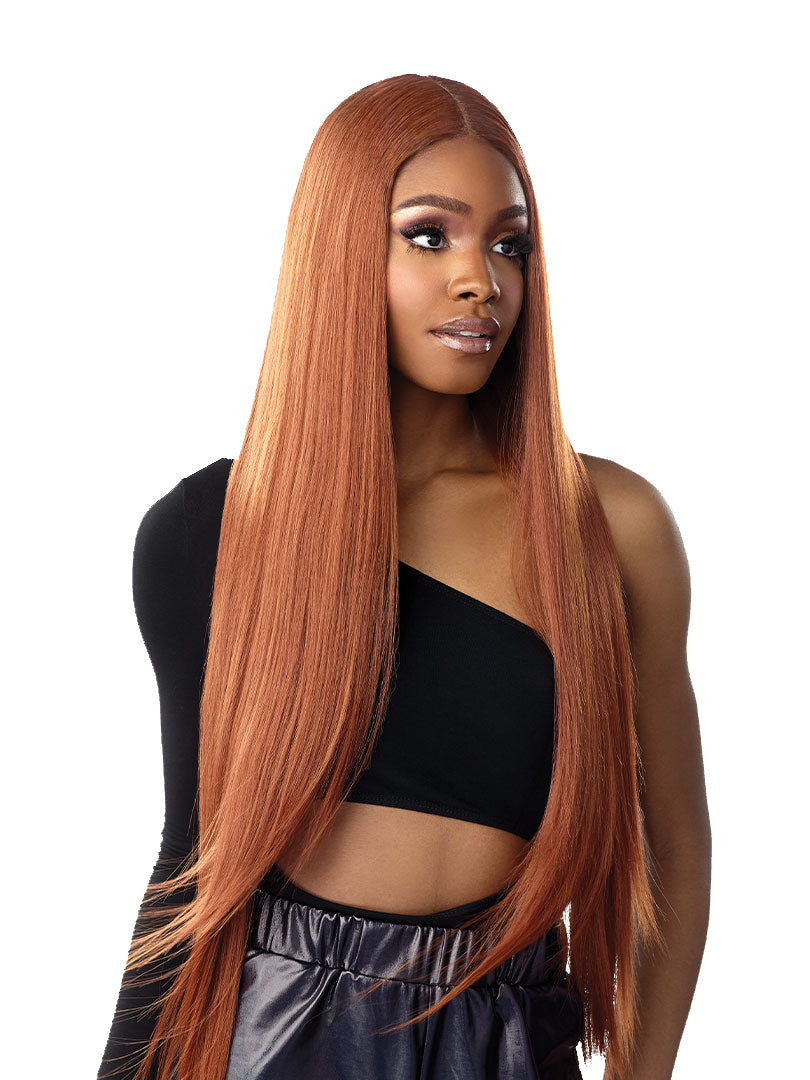 Sensationnel Collection® EMPRESS® Shear Muse™ RED KRUSH™ Salisha Lace Wig