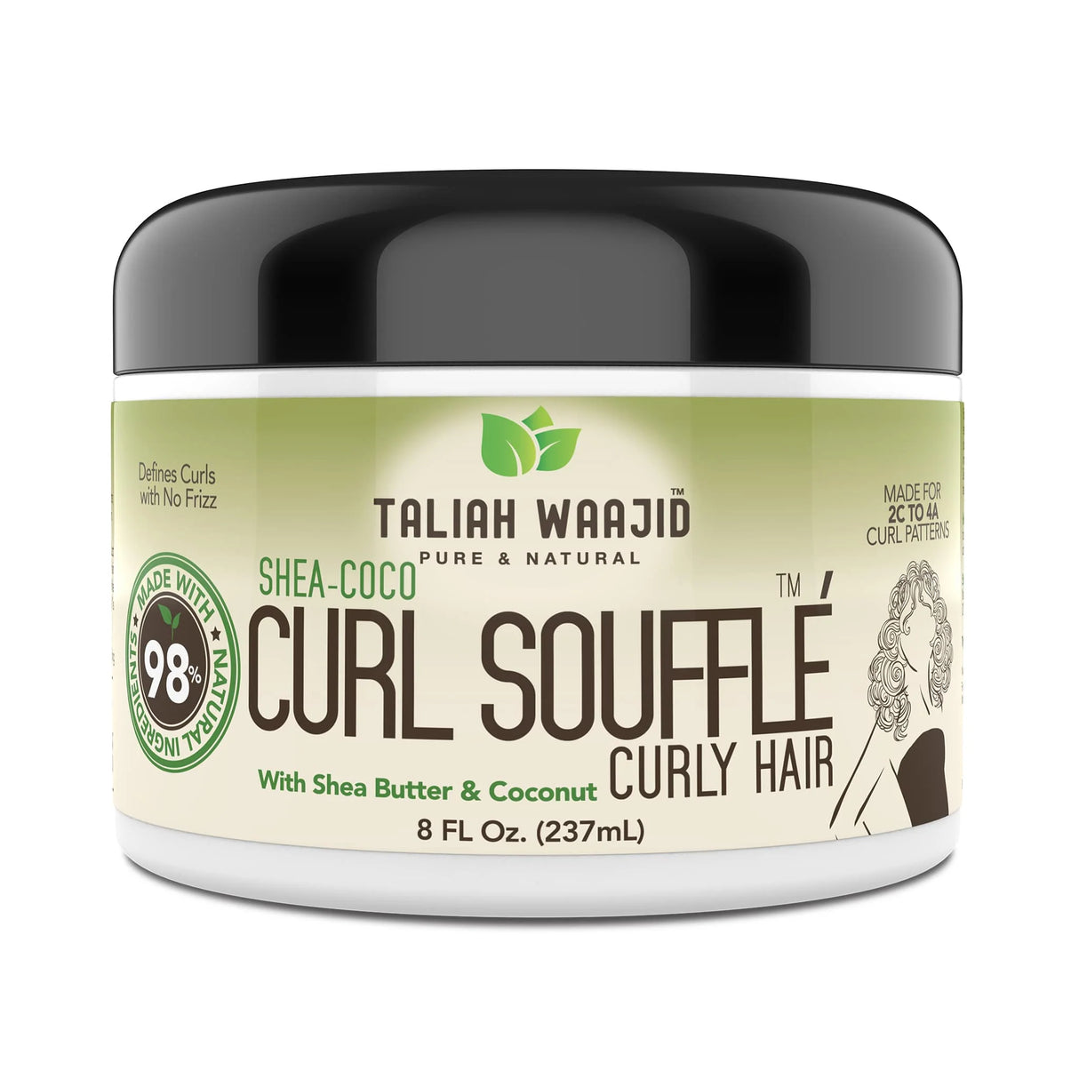 Taliah Waajid™ Shea Coco Curly Hair Soufflé For 2C-4A Hair