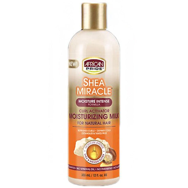 African Pride® Shea Miracle Curl Activator Moisturizing Milk (12 oz.)