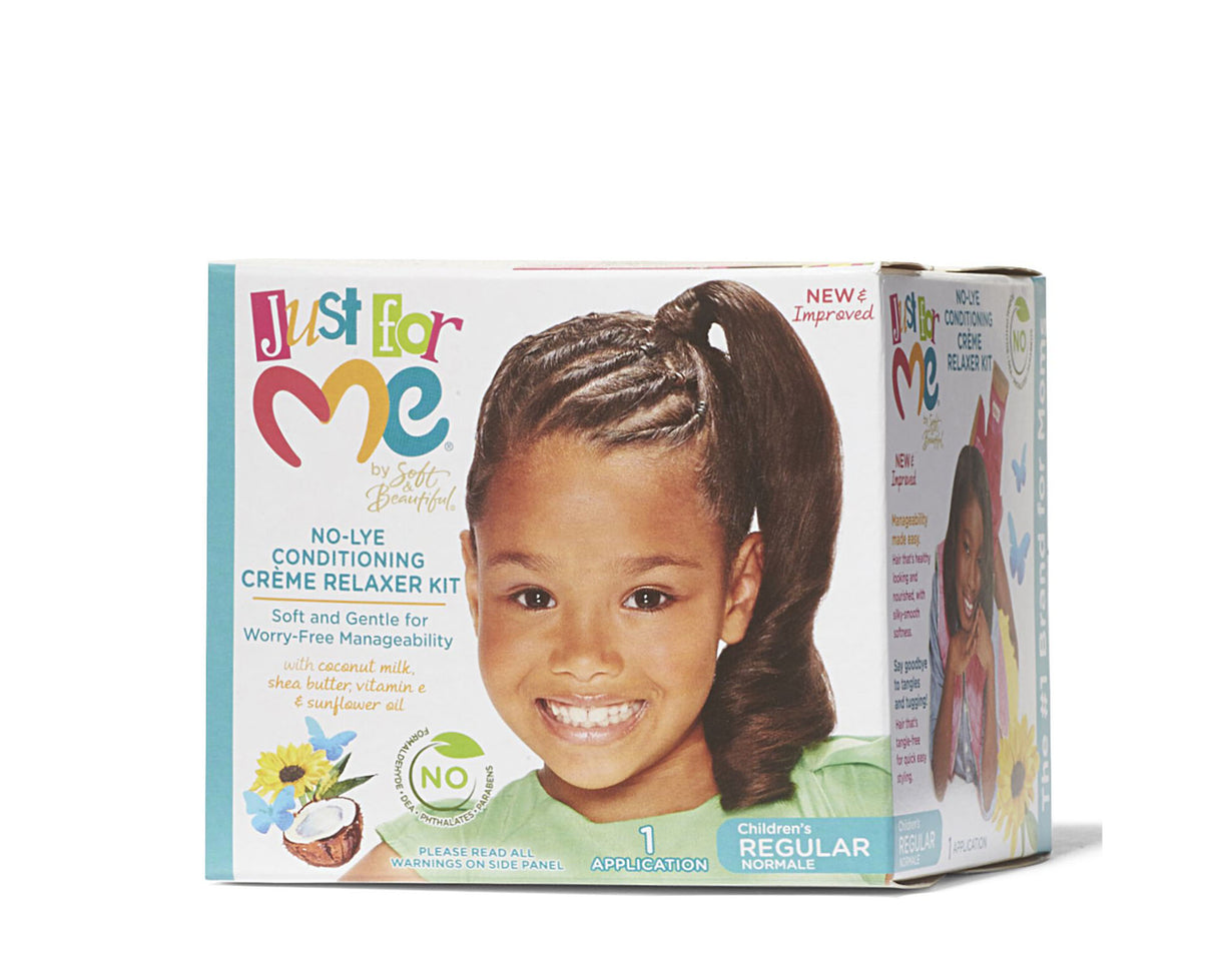 Soft & Beautiul® Just for Me® No Lye Regular Relaxer Kit
