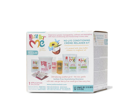 Soft & Beautiul® Just for Me® No Lye Regular Relaxer Kit