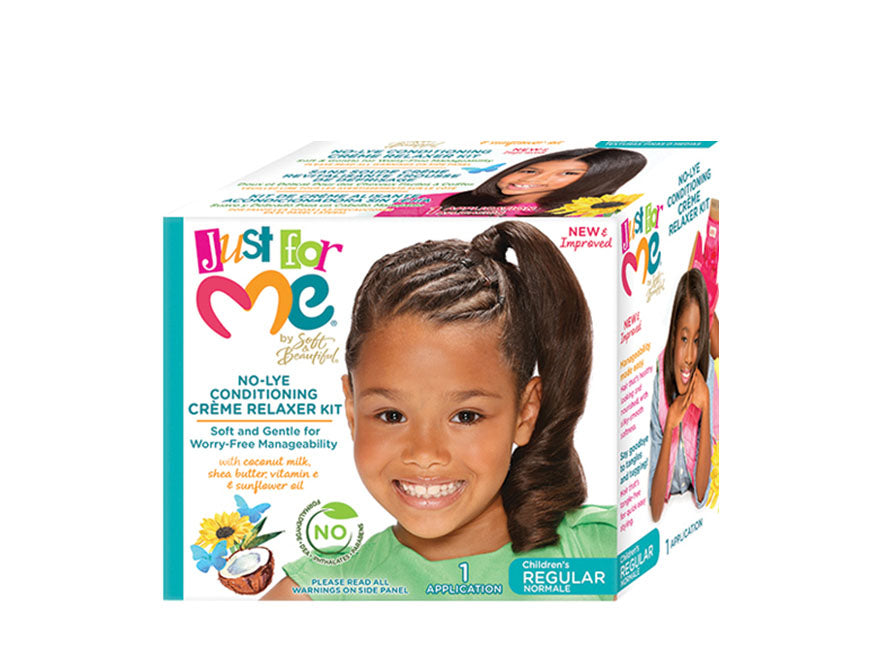 Soft & Beautiul® Just for Me® No Lye Regular Relaxer Kit