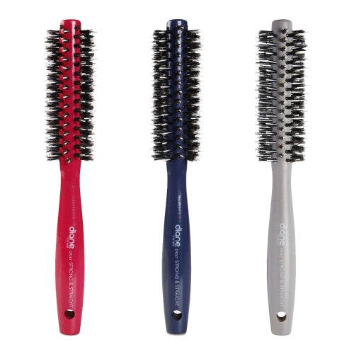 Diane® Strong 'n Straight Extra Firm Bristles Porcupine Round Hair Brush - X-SMALL