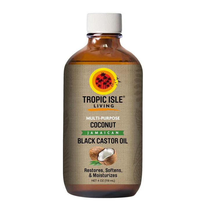Tropic Isle® Living Coconut Black Castor Oil (4 oz.)