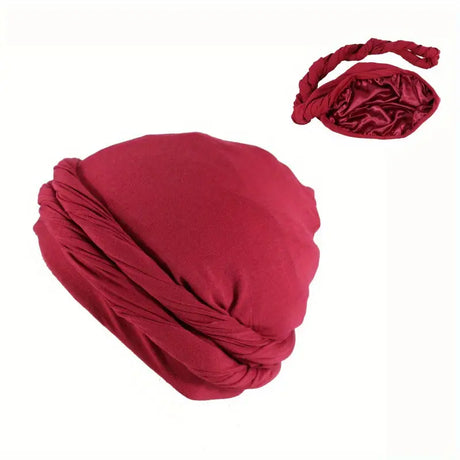 Turban Durag - Satin Liner (12 Colors)