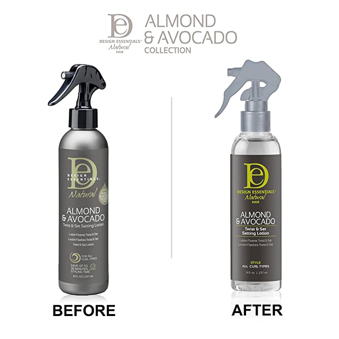 Design Essentials® Almond & Avocado Twist & Set Setting Lotion
