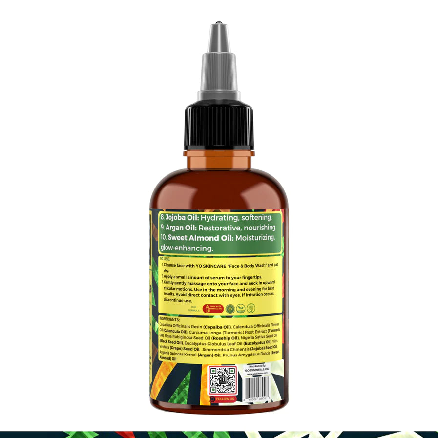 YO Skincare® 100% Natural Supa Glo 10 Oil Facial Elixir (2 oz)