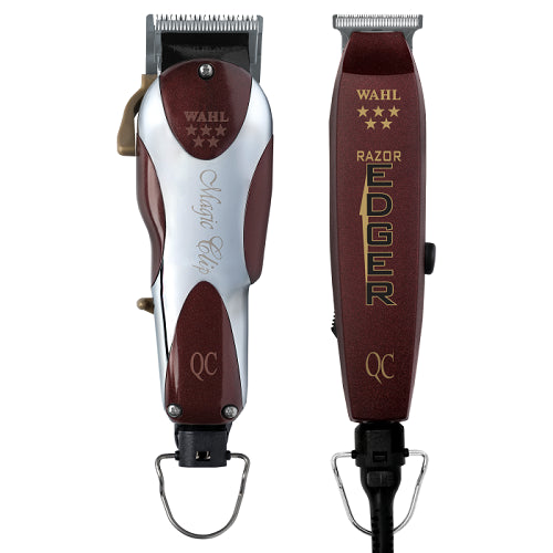 Wahl® Professional 5-Star Corded Unicord Magic-Clip Clipper & Razor-Edger Trimmer (Combo)