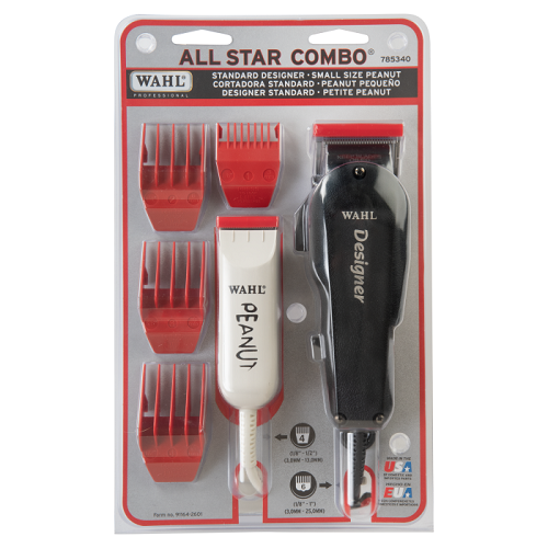 WAHL® Professional All-Star Corded Designer Clipper & Penut Trimmer (Combo)