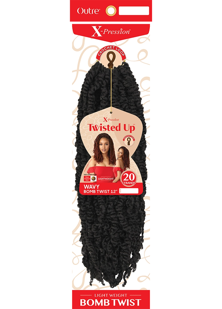 Outre® X-Pression® Twisted Up™ Wavy Bomb Twist (12", 18" & 24")