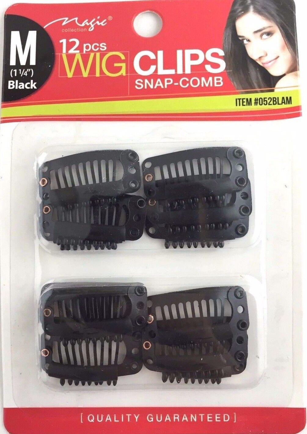 Magic Collection® Wig Clips Snap-Comb (3 sizes)