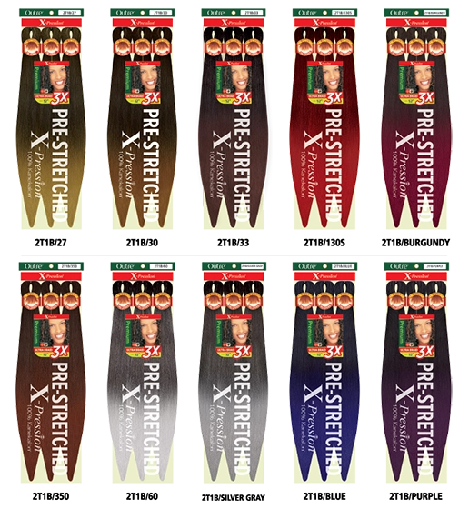 Outre® X-Pression® 3X Pre-Stretched Braid Hair - 52"
