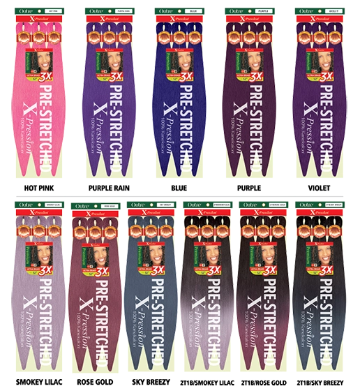 Outre® X-Pression® 3X Pre-Stretched Braid Hair - 52"
