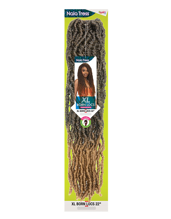 Janet Collection™  XL BORN LOCS (12" & 22")