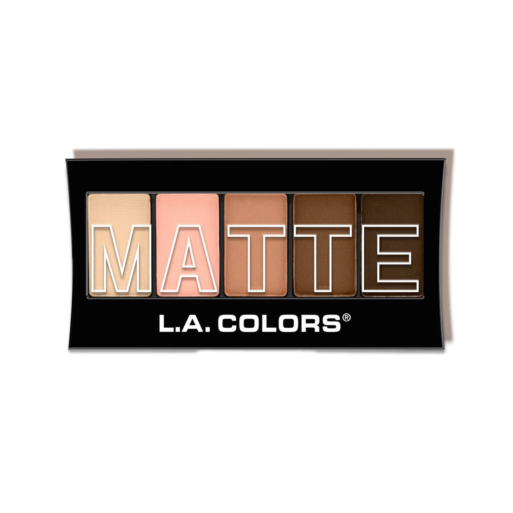 L.A. Colors® 5 Color Matte Eyeshadow Palette