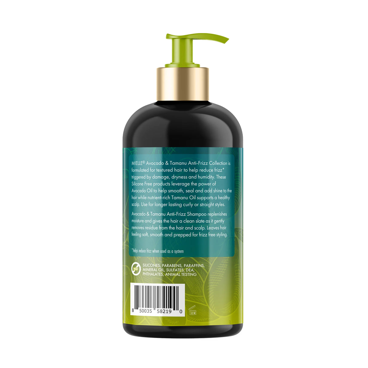 Mielle® Avocado & Tamanu Anti-Frizz Shampoo