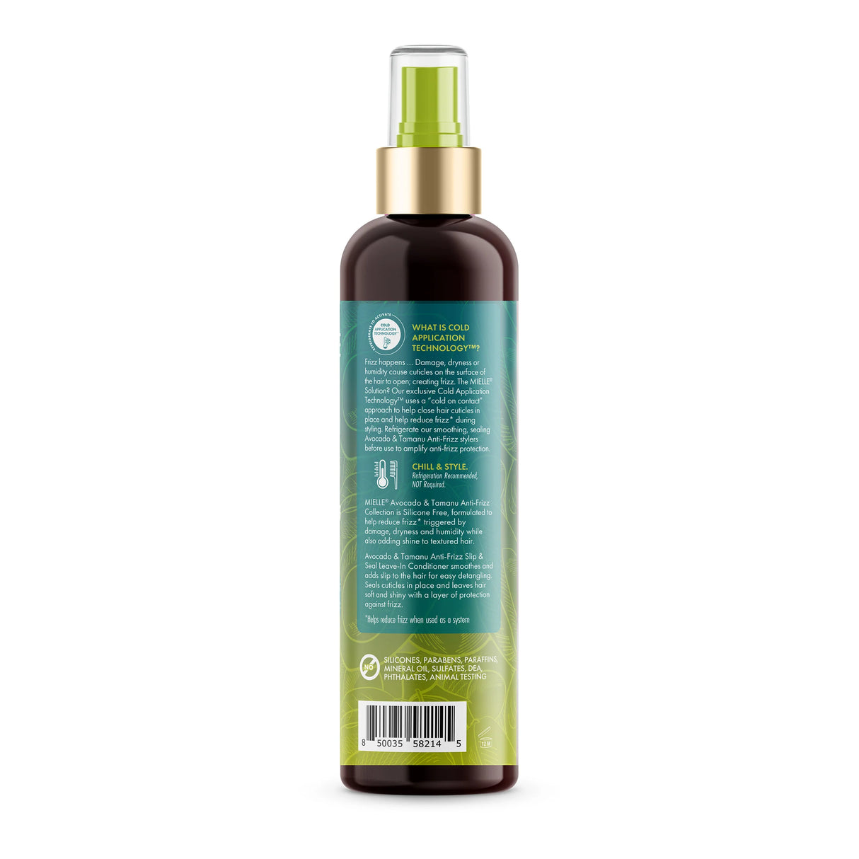 Mielle® Avocado & Tamanu Anti-Frizz Slip & Seal Leave-In Conditioner
