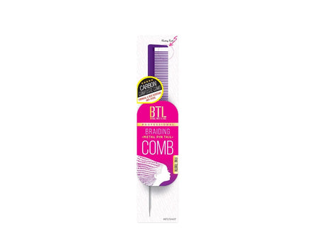 BTL™ Braiding Metal Pin Tail Comb (Fine Tooth)