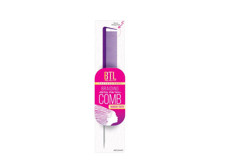 BTL™ Braiding Metal Pin Tail Comb (Narrow Tooth)