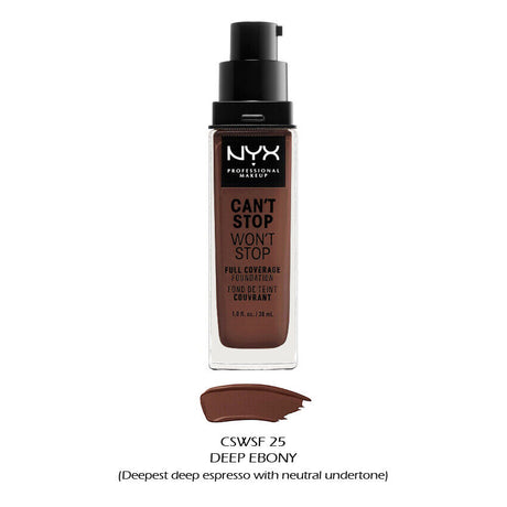 NYX® Can't Stop Won't Stop Foundation (Full Coverage Foundation)