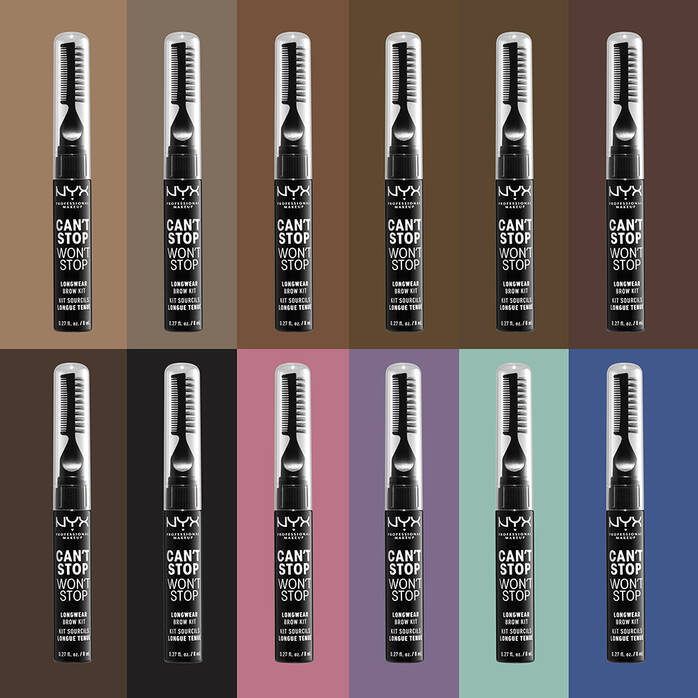 NYX® Can't Stop Won't Stop Longwear Brow Kit