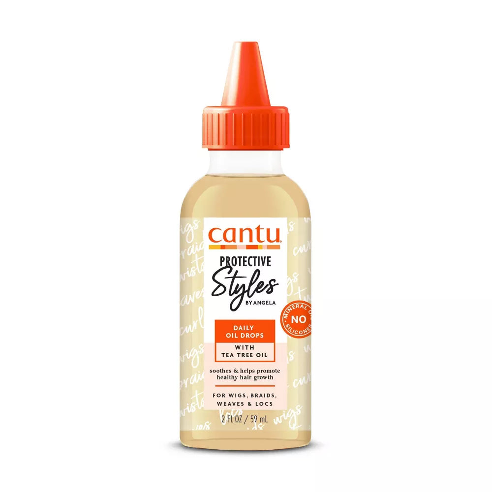 Cantu® Protective Styles by Angela Scalp Daily Oil Drop Hair Treatment (2 oz)