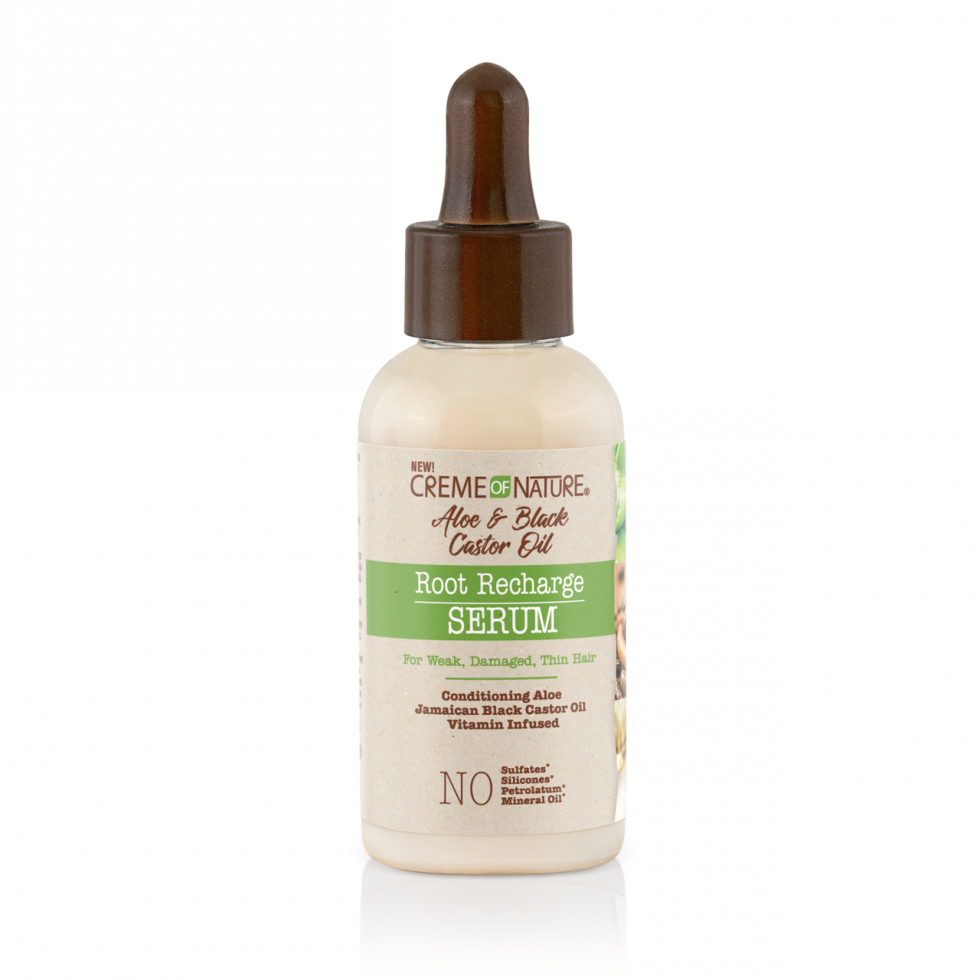 Creme of Nature® ALOE & BLACK CASTOR OIL Root Recharge Serum