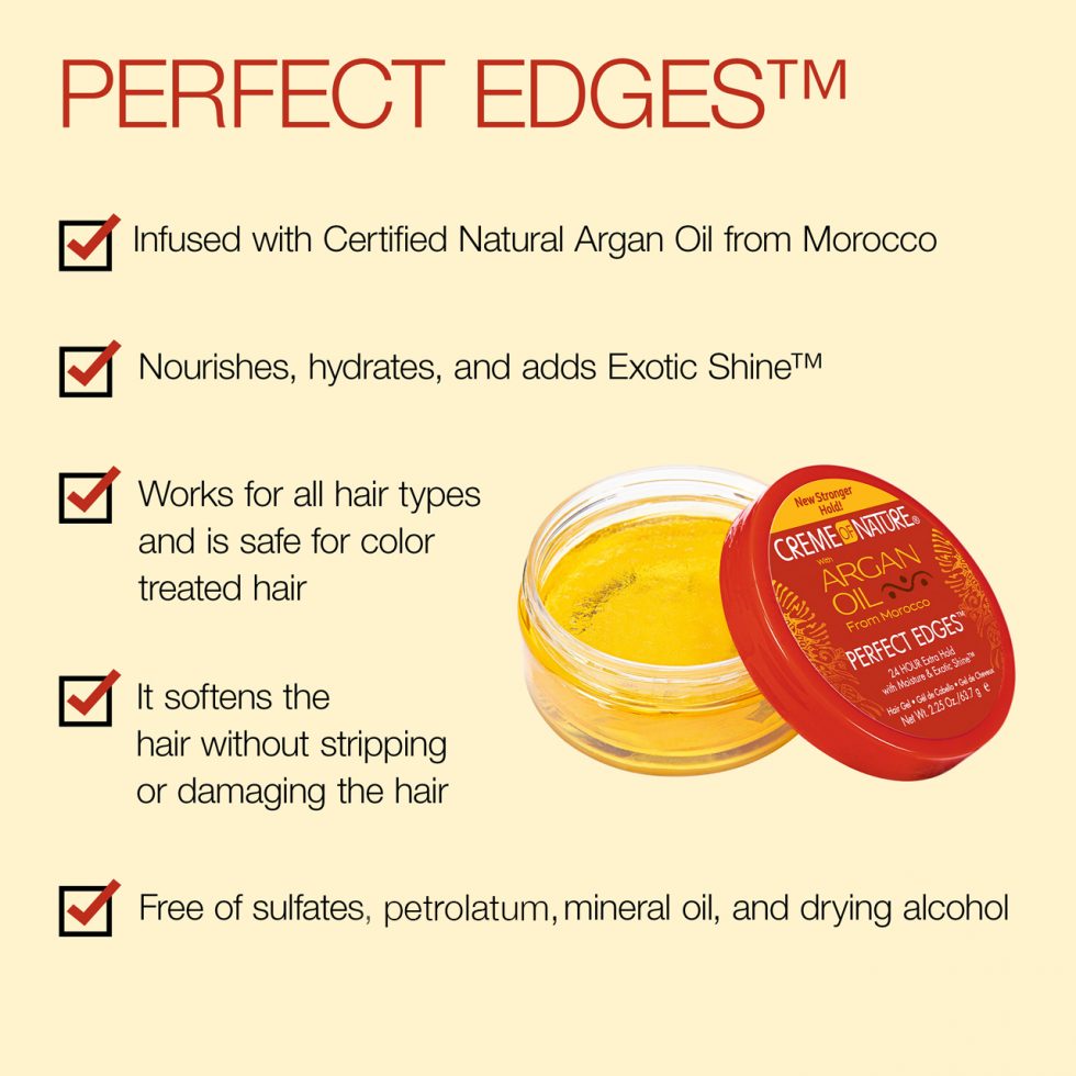 Creme of Nature® ARGAN OIL from MOROCCO Perfect Edges™