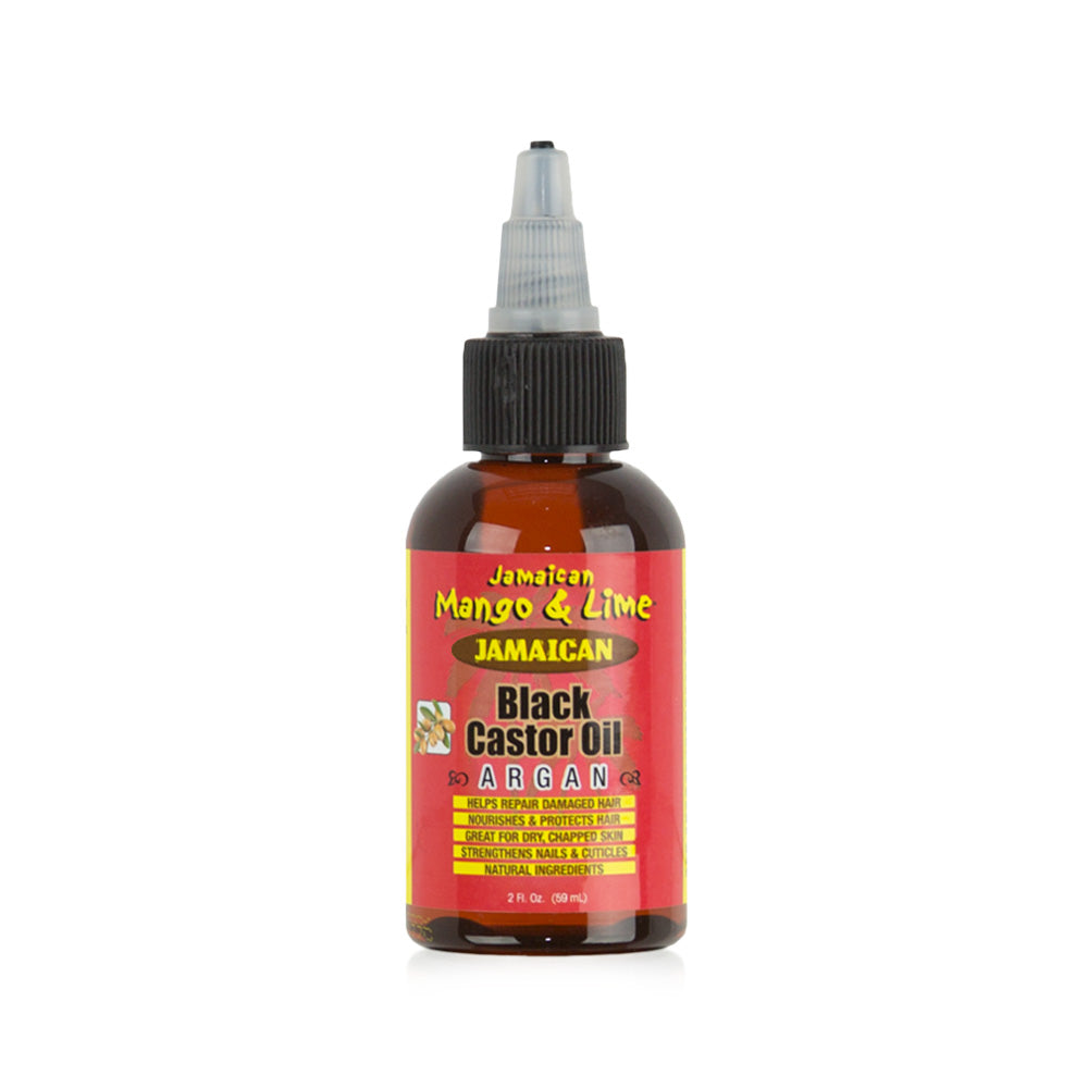 Jamaican Mango & Lime® Jamaican Black Castor Oil – Argan (2 oz)