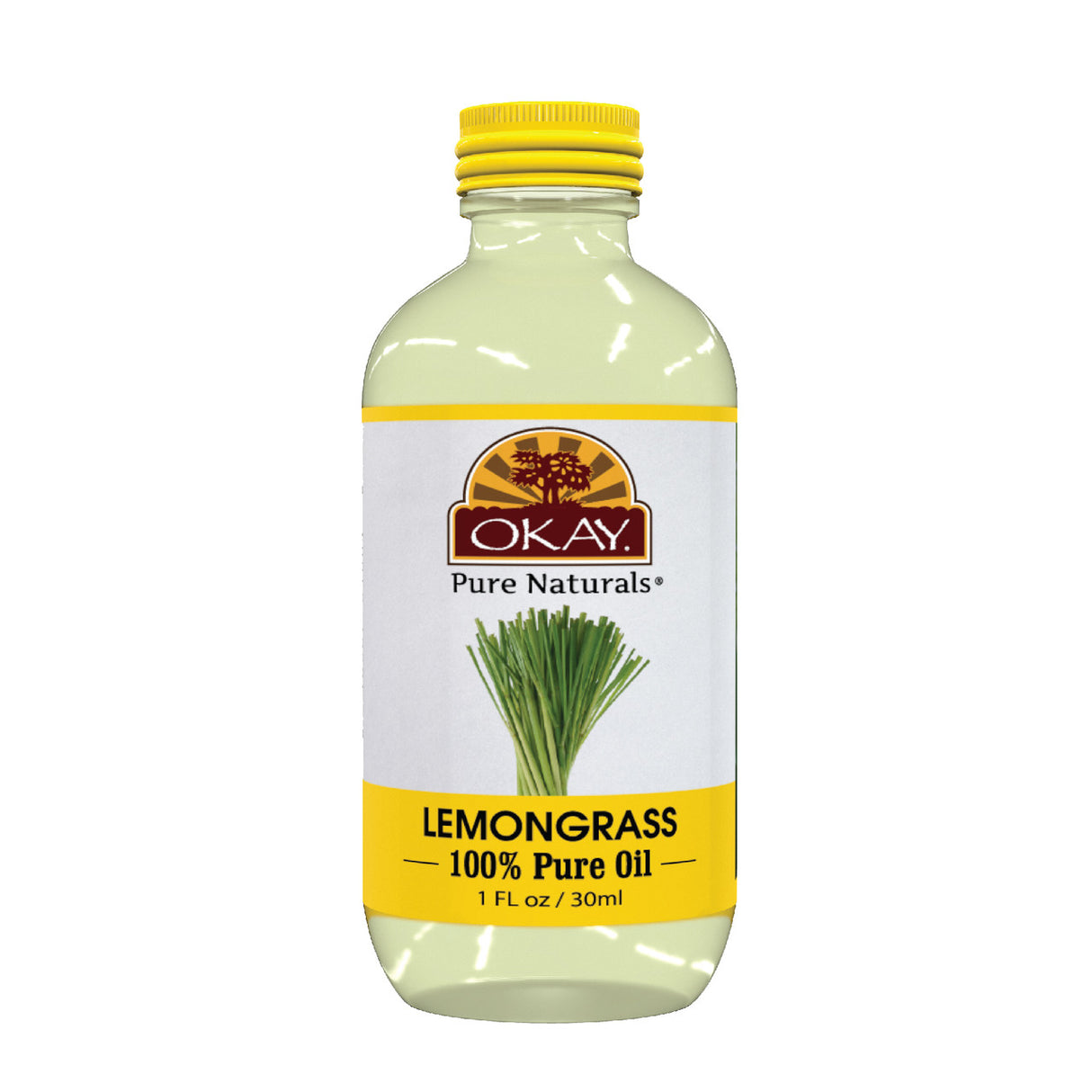 OKAY Pure Natural® 100% Pure Lemon Grass Essential Oil 1oz/30ml