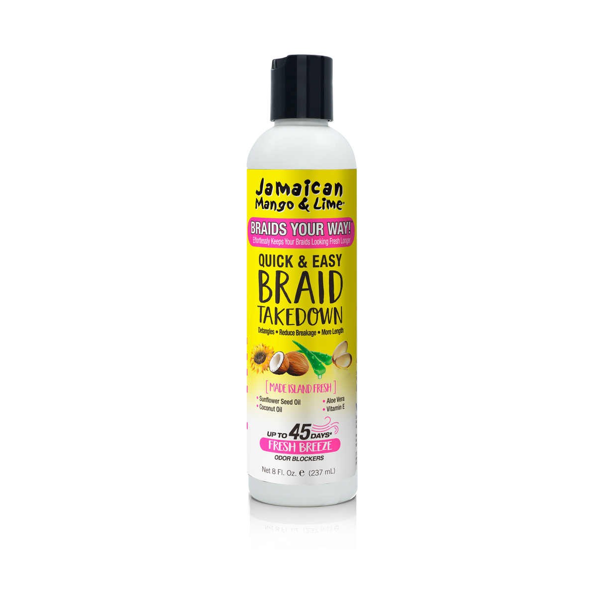 Jamaican Mango & Lime® Quick & Easy Braid Takedown