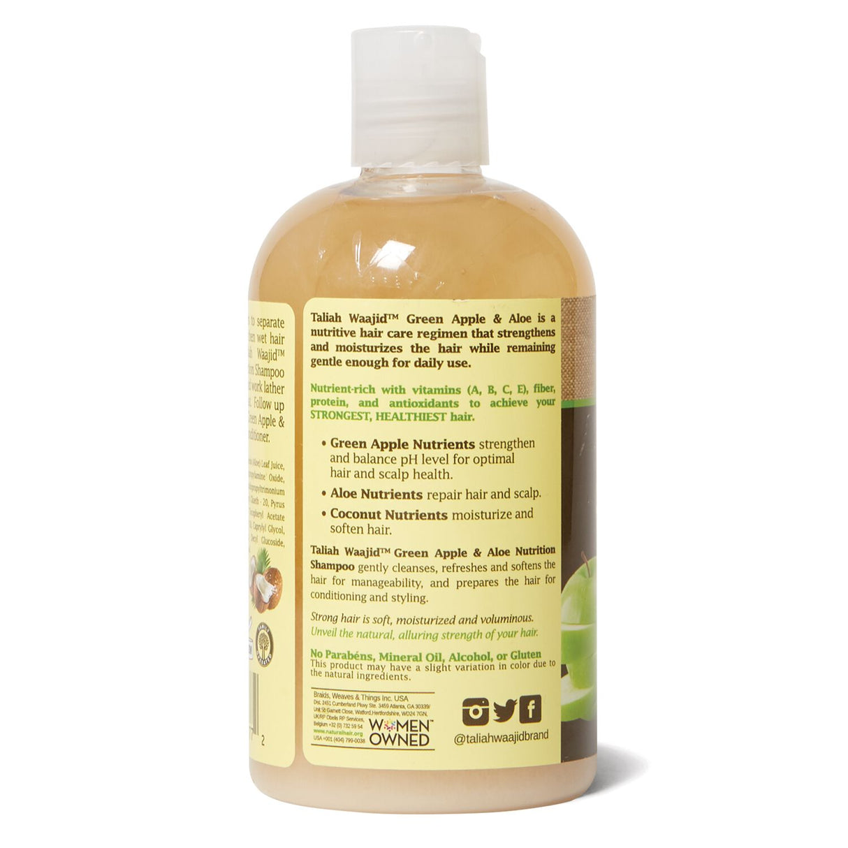 Taliah Waajid™ Green Apple & Aloe Nutrition Shampoo