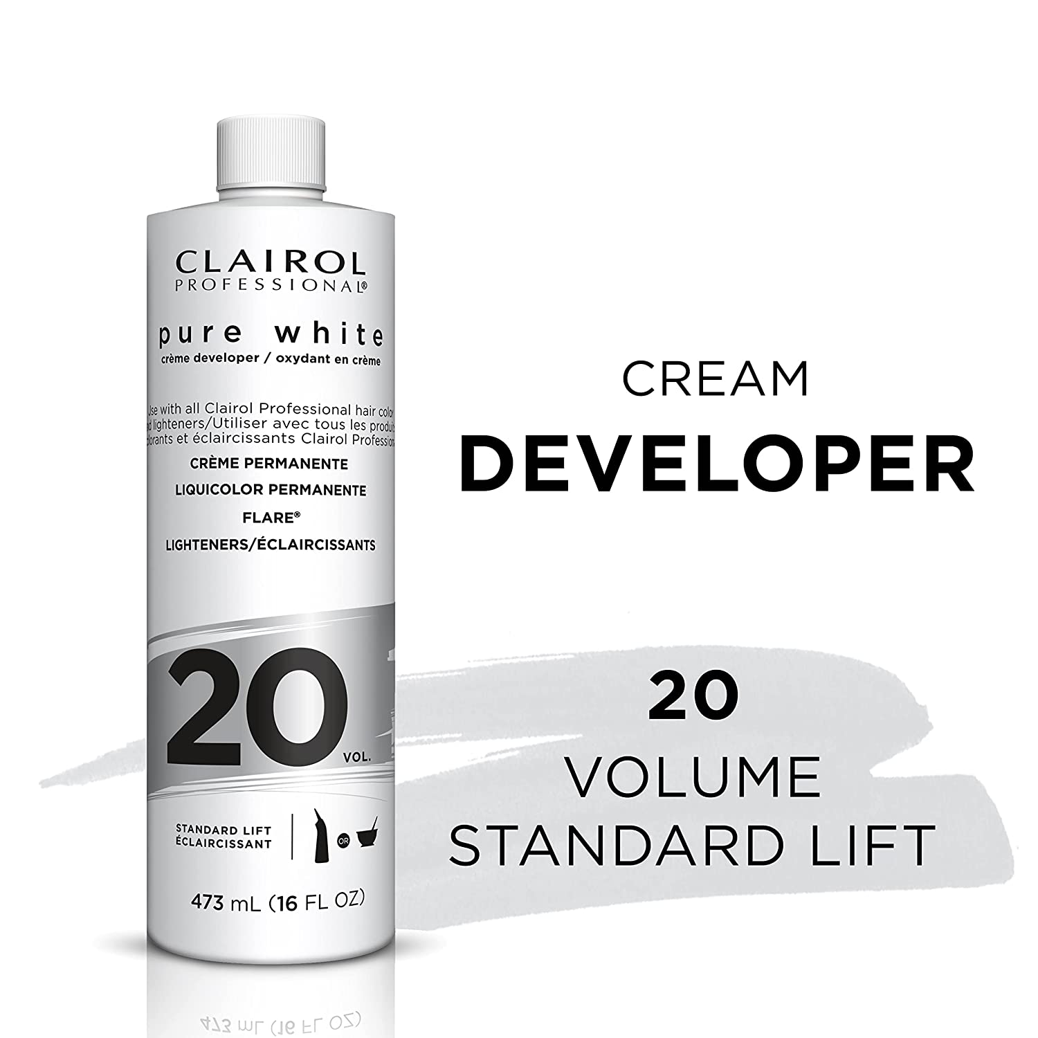 Clairol Professional® 20 vol. Pure White Hair Developers for