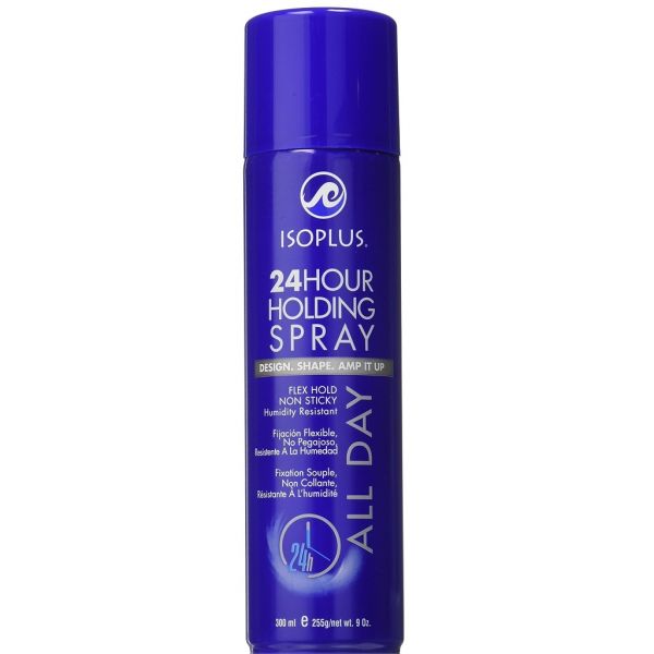 ISOPLUS® 24 Hour Flex Hold Non Sticky Holding Spray, (9 oz)